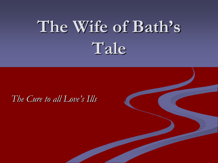 The wife of bath's tale quiz